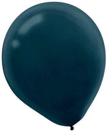 Latex Balloon 30cm 72CT Black - party supplies australia