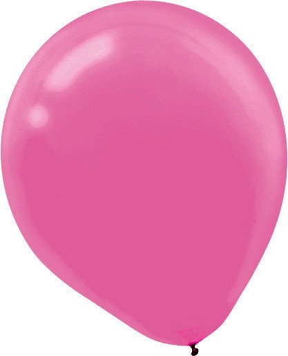Latex Balloon 30cm 72CT Bright Pink - party supplies australia