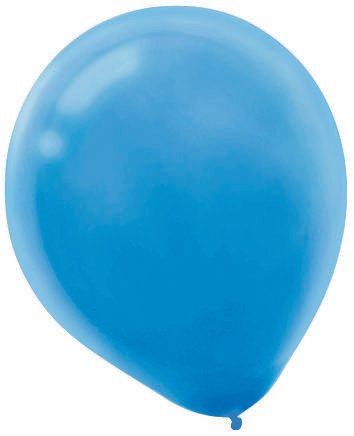 Latex Balloon 30cm 72CT Powder Blue - party supplies australia