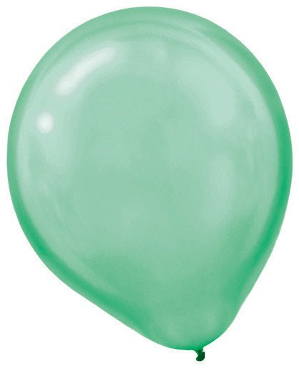 Latex Balloon Pearl 30cm 72CT Festive Green - party supplies australia