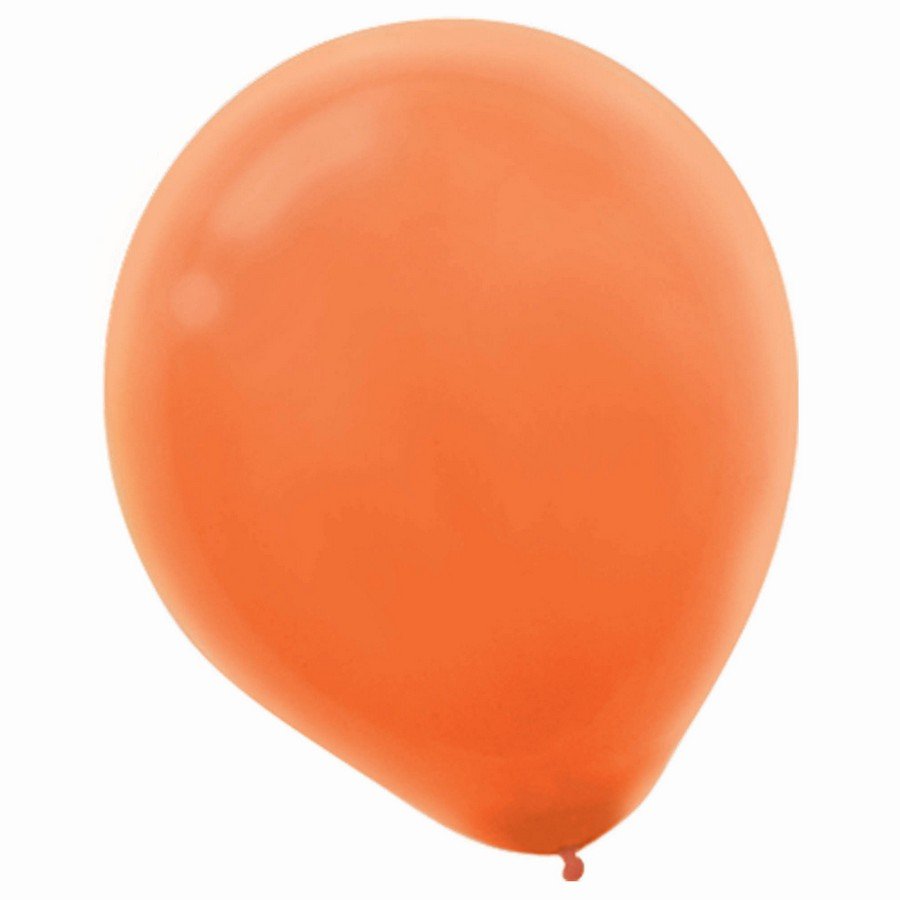 Latex Balloon 30cm 15CT Orange Peel - party supplies australia