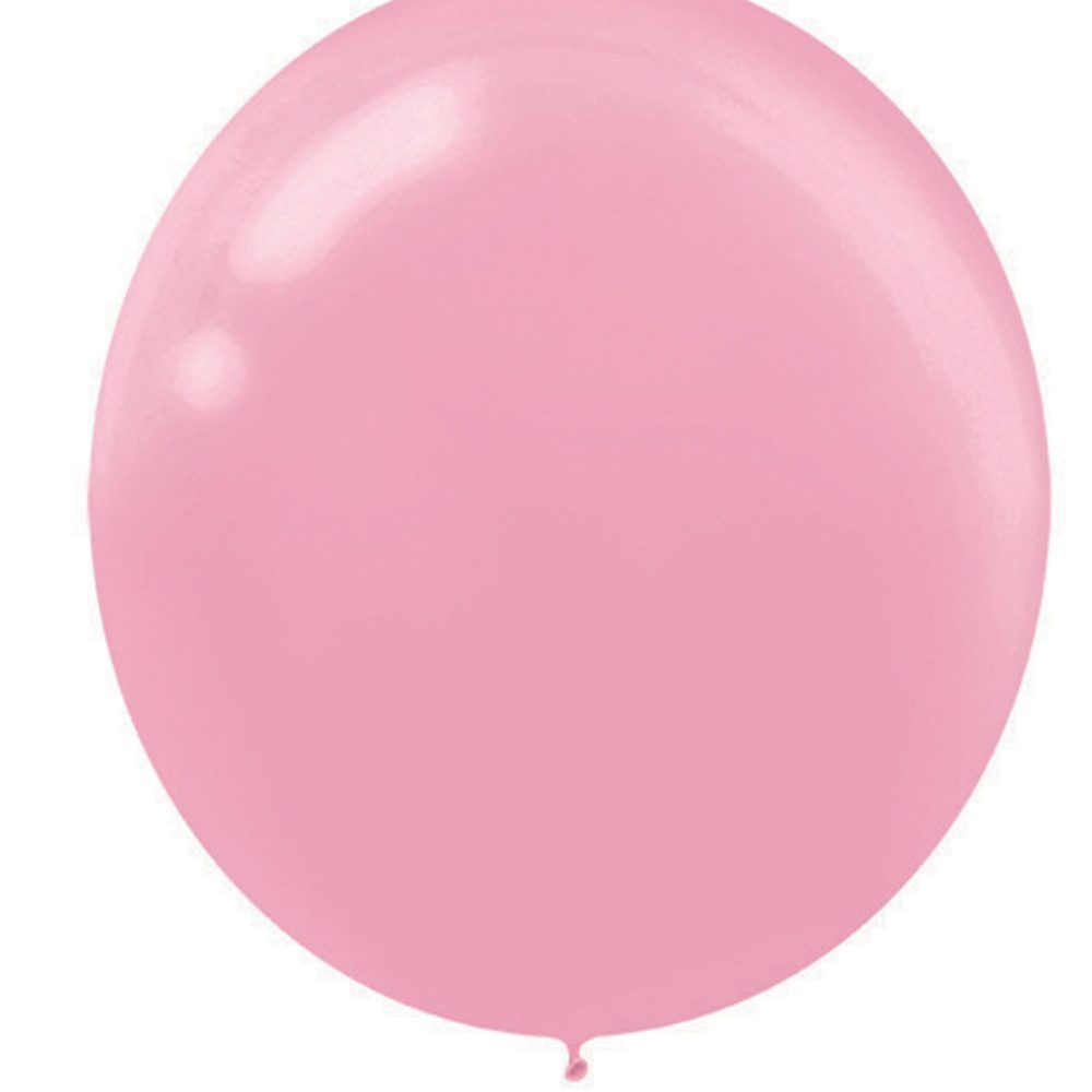 Latex Balloons 60cm 4 Pack New Pink - party supplies australia
