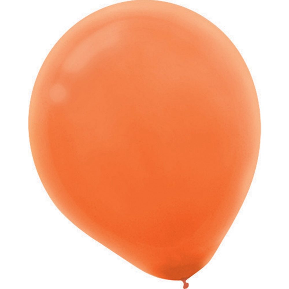 Latex Balloon 12cm 50 Pack Orange Peel - party supplies australia