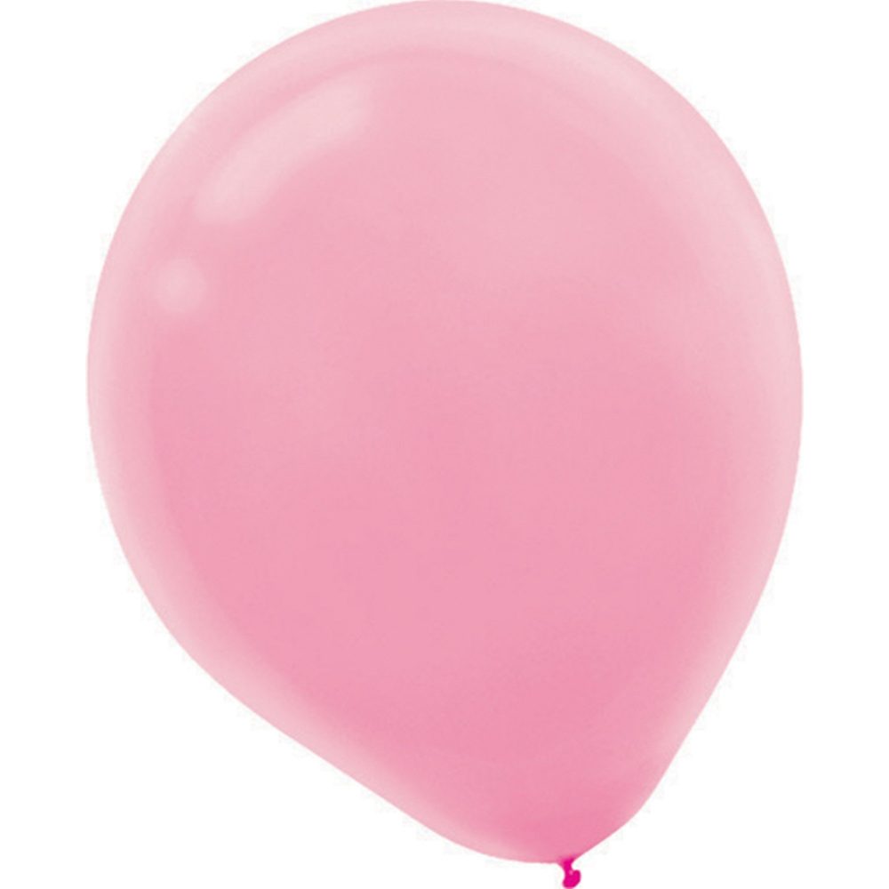 Latex Balloon 12cm 50 Pack New Pink - party supplies australia