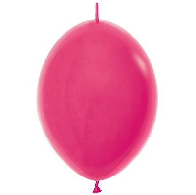 Sempertex 28cm Link O Loon Fashion Fuchsia Latex Balloons 012