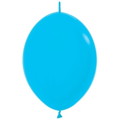 Sempertex 28cm Link O Loon Fashion Blue Latex Balloons 040