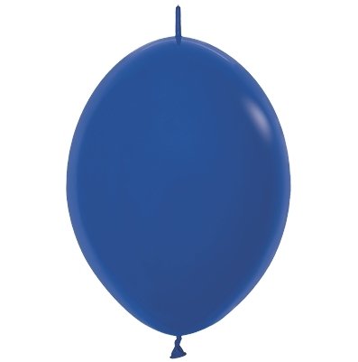 Sempertex 28cm Link O Loon Fashion Royal Blue Latex Balloons 041