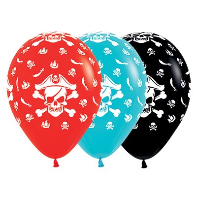Sempertex 30cm Pirate Theme Fashion Red