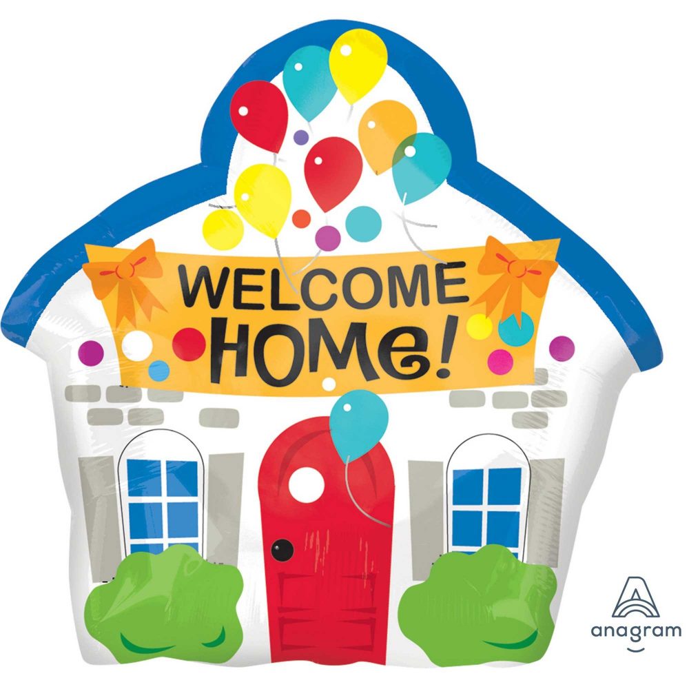 Junior Shape XL House Welcome Home S50 - party supplies australia