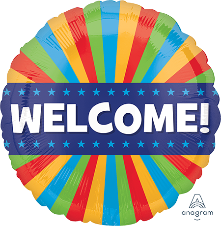 45cm Standard HX Welcome Blitz S40 - party supplies australia