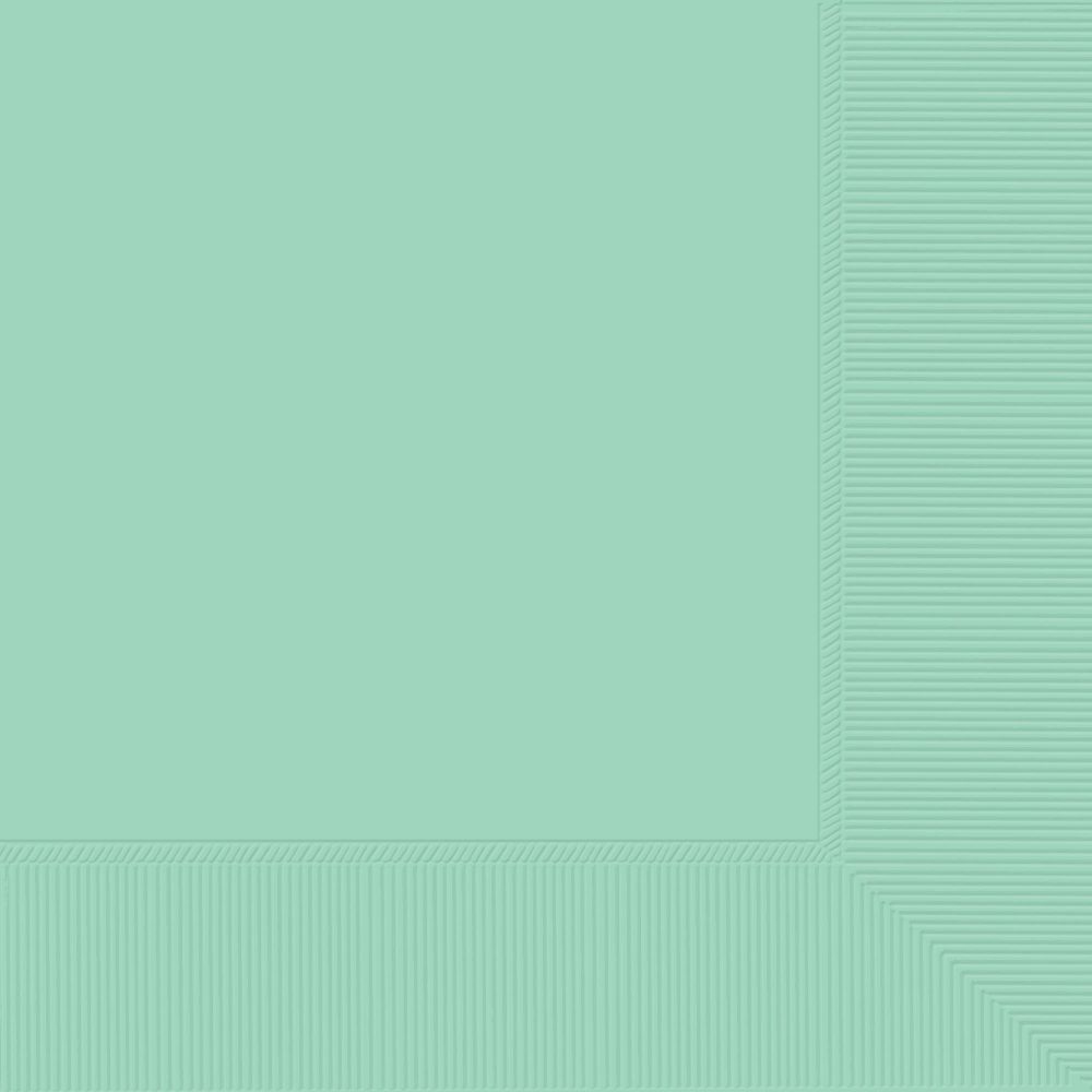 Lunch Napkins 50 Pack 2 Ply Cool Mint - party supplies australia