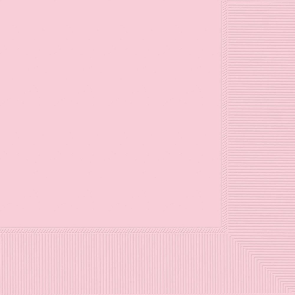 Lunch Napkins 50 Pack 2 Ply Blush Pink - party supplies australia