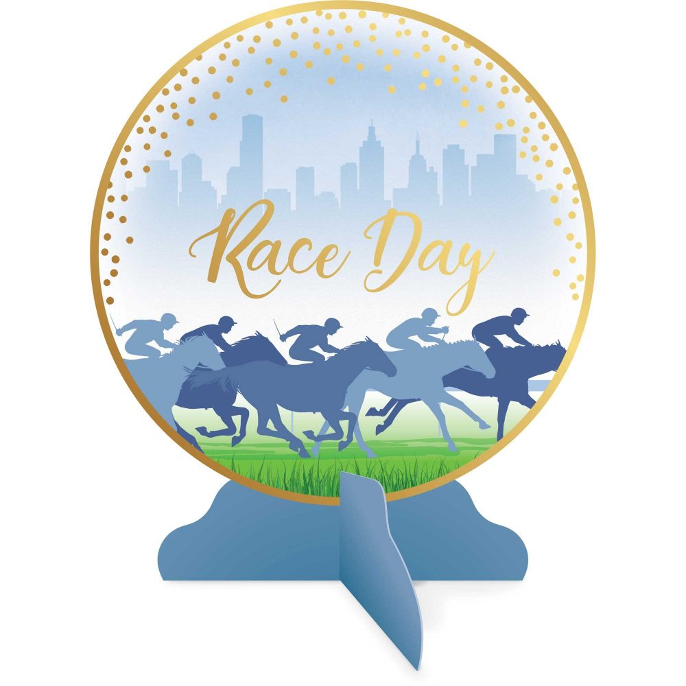 Race Day Hot Stamped Table Decorating Kit - party supplies australia
