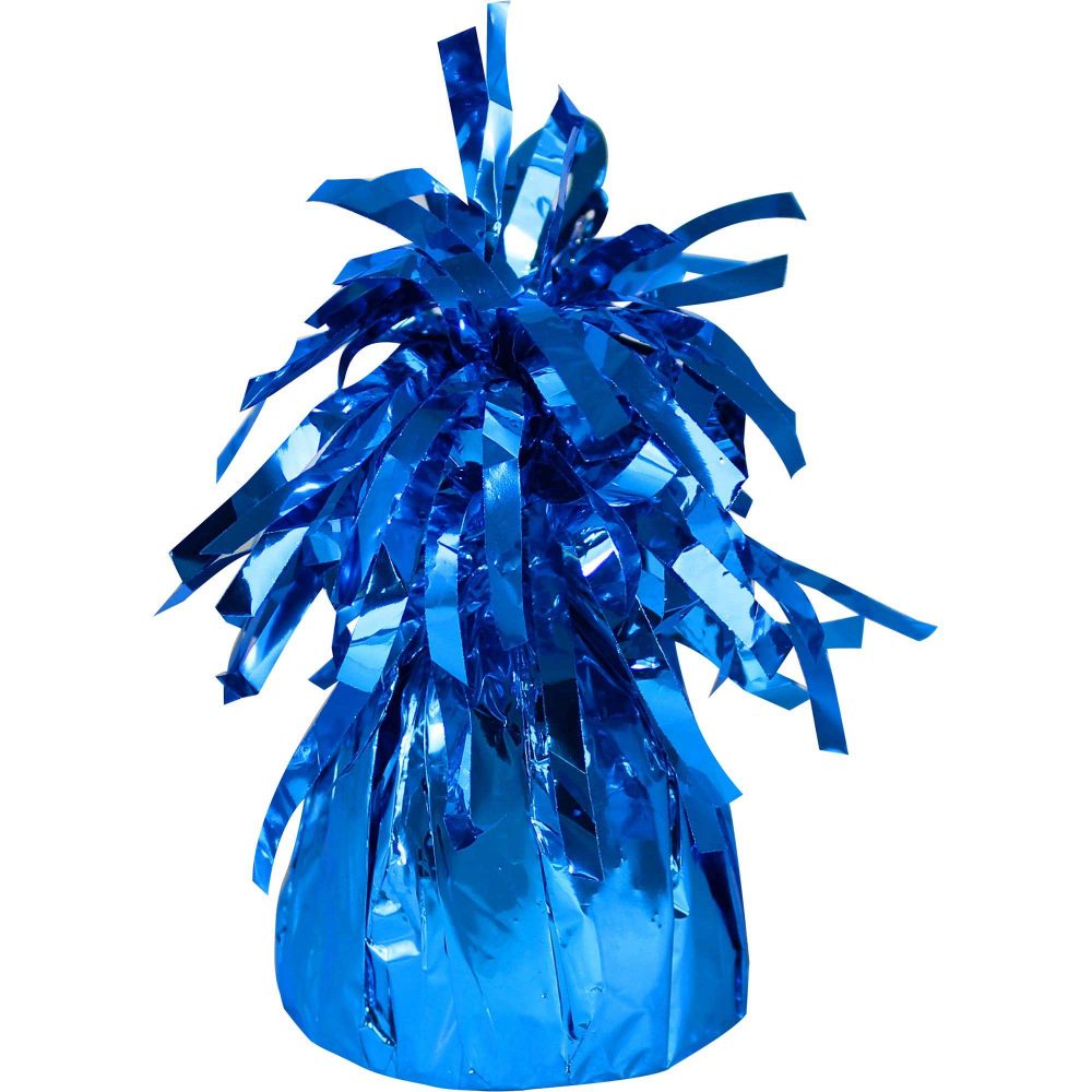 Heavier Foil Balloon Weight - Blue - party supplies australia