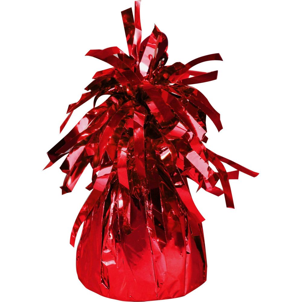 Heavier Foil Balloon Weight - Red - party supplies australia