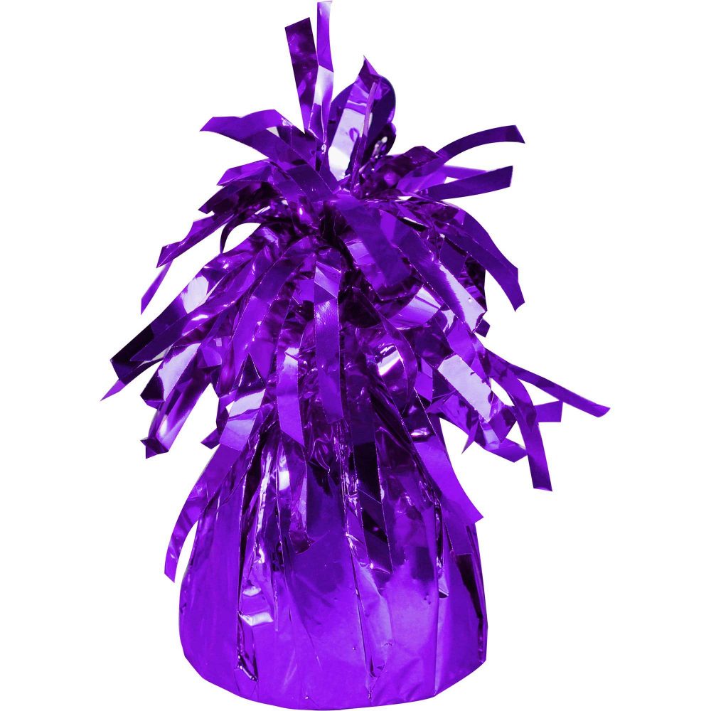 Heavier Foil Balloon Weight - Purple - party supplies australia