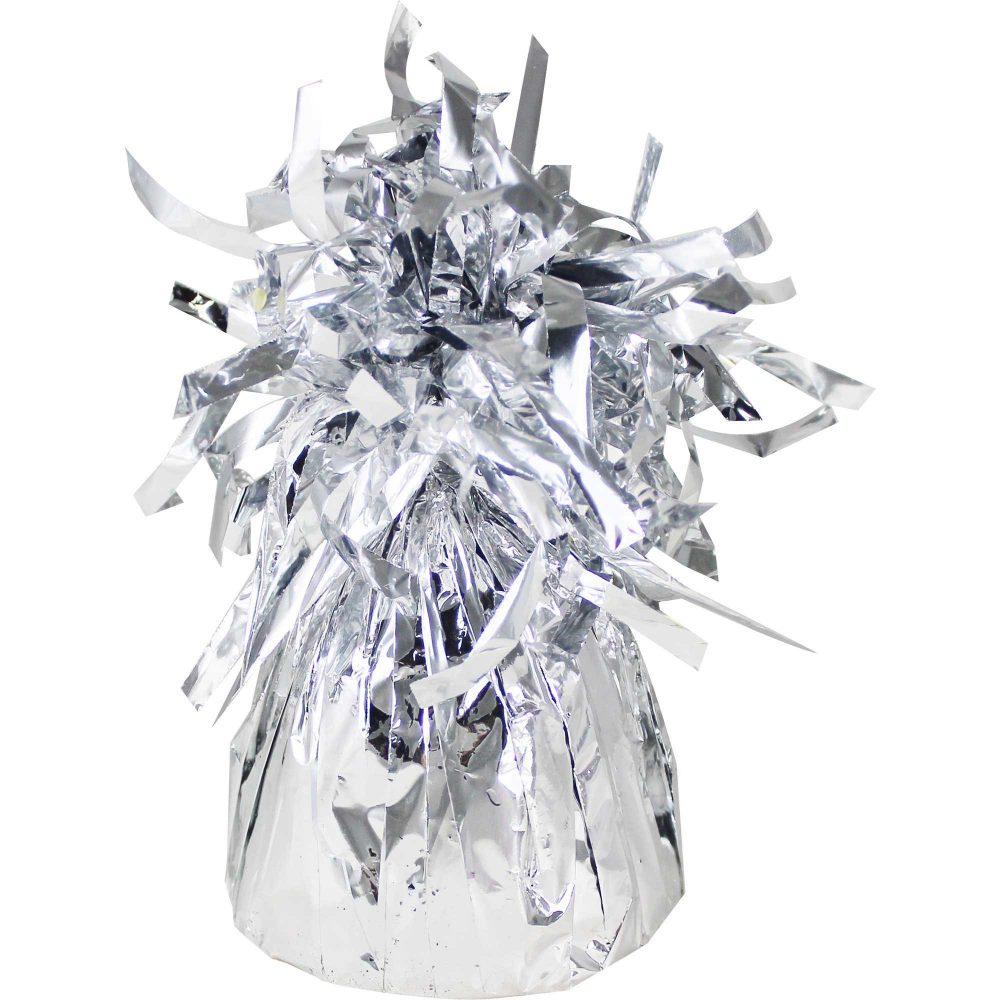 Heavier Foil Balloon Weight - Silver - party supplies australia