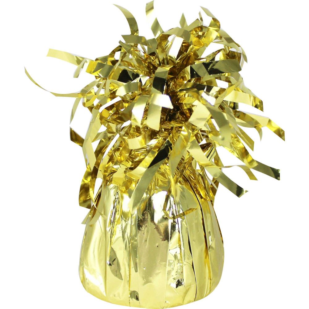 Heavier Foil Balloon Weight - Gold - party supplies australia