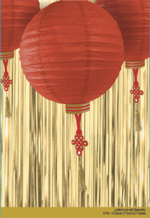 Chinese New Year Fringe & Tassel Accessories Kit - party supplies australia