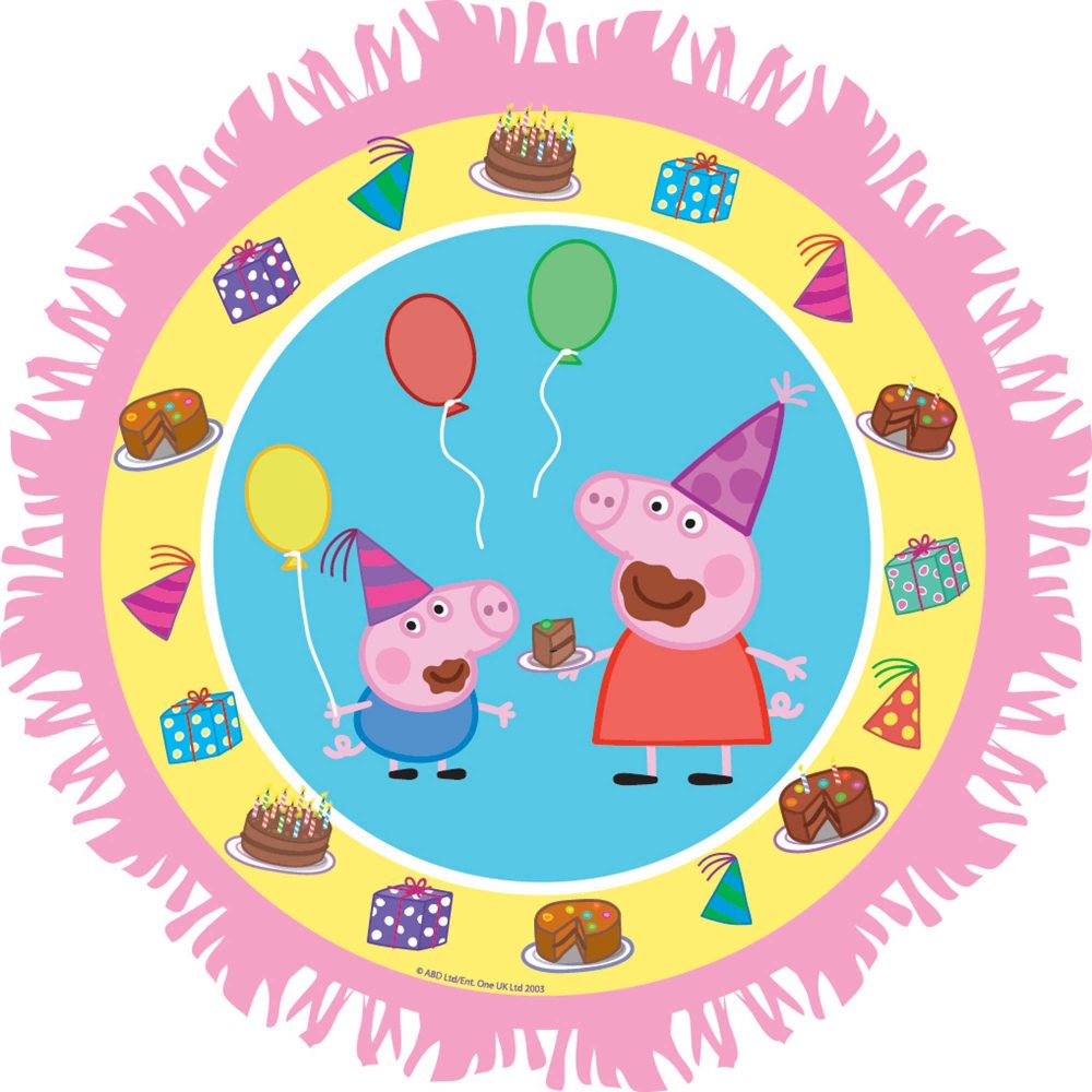 Peppa Pig Pinata Expandable - party supplies australia