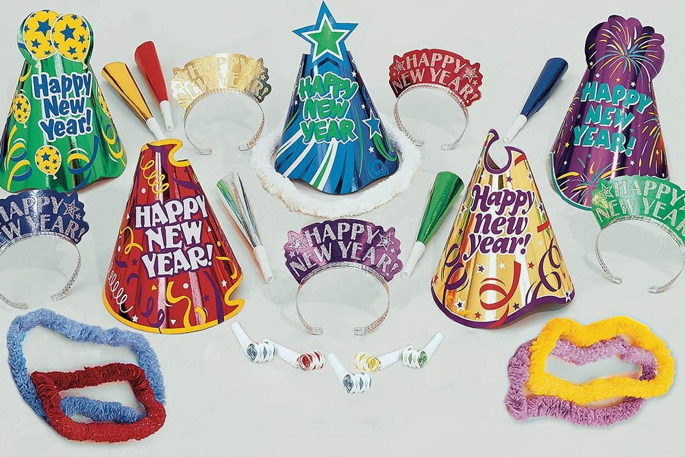 New Year's Let's Party Pack Kit for 10 People - party supplies australia