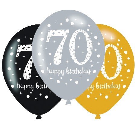 Sparkling Celebration 70 30cm Latex Balloon - party supplies australia