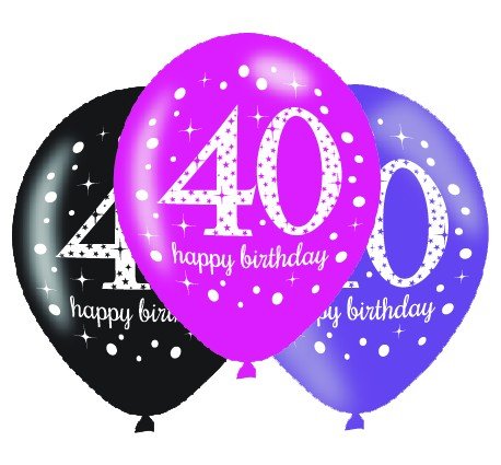 Pink Celebration 40 30cm Latex Balloon - party supplies australia