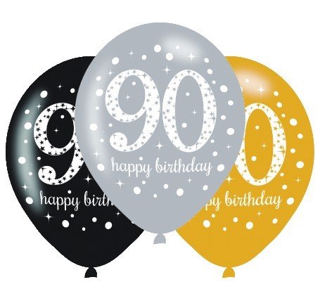 Sparkling Celebration 90 30cm Latex Balloon - party supplies australia