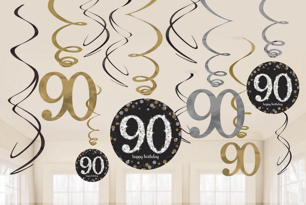 Sparkling Celebration 90 Swirl Value Pack - party supplies australia