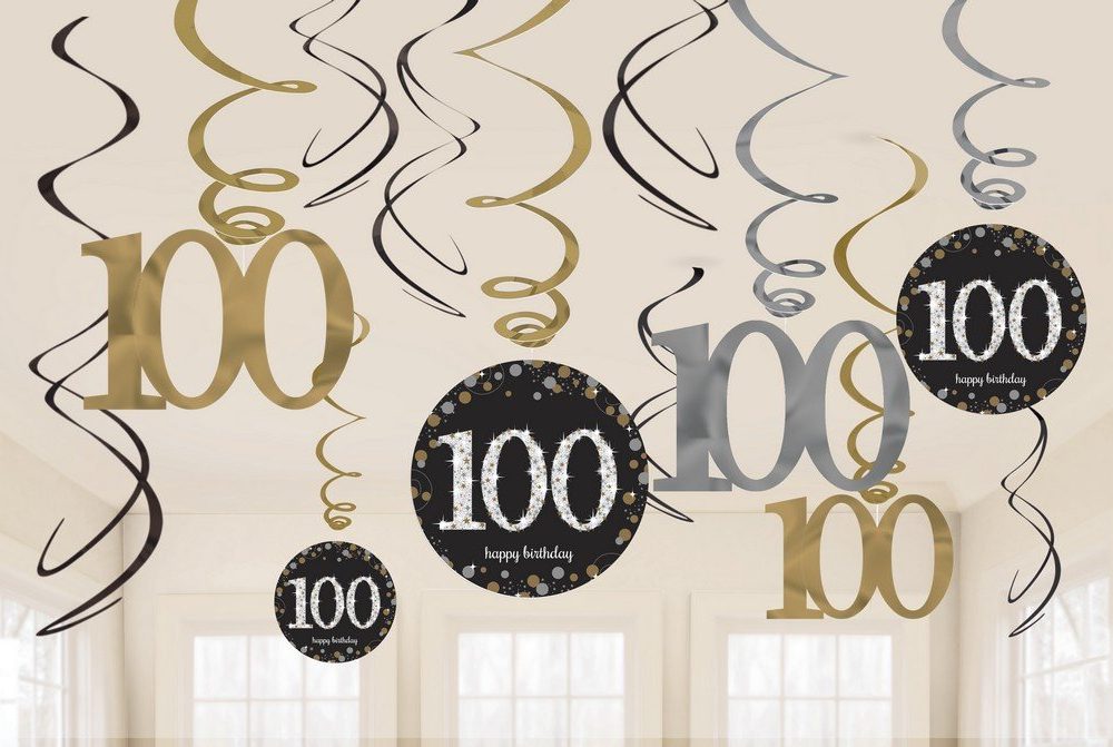 Sparkling Celebration 100 Swirl Value Pack - party supplies australia