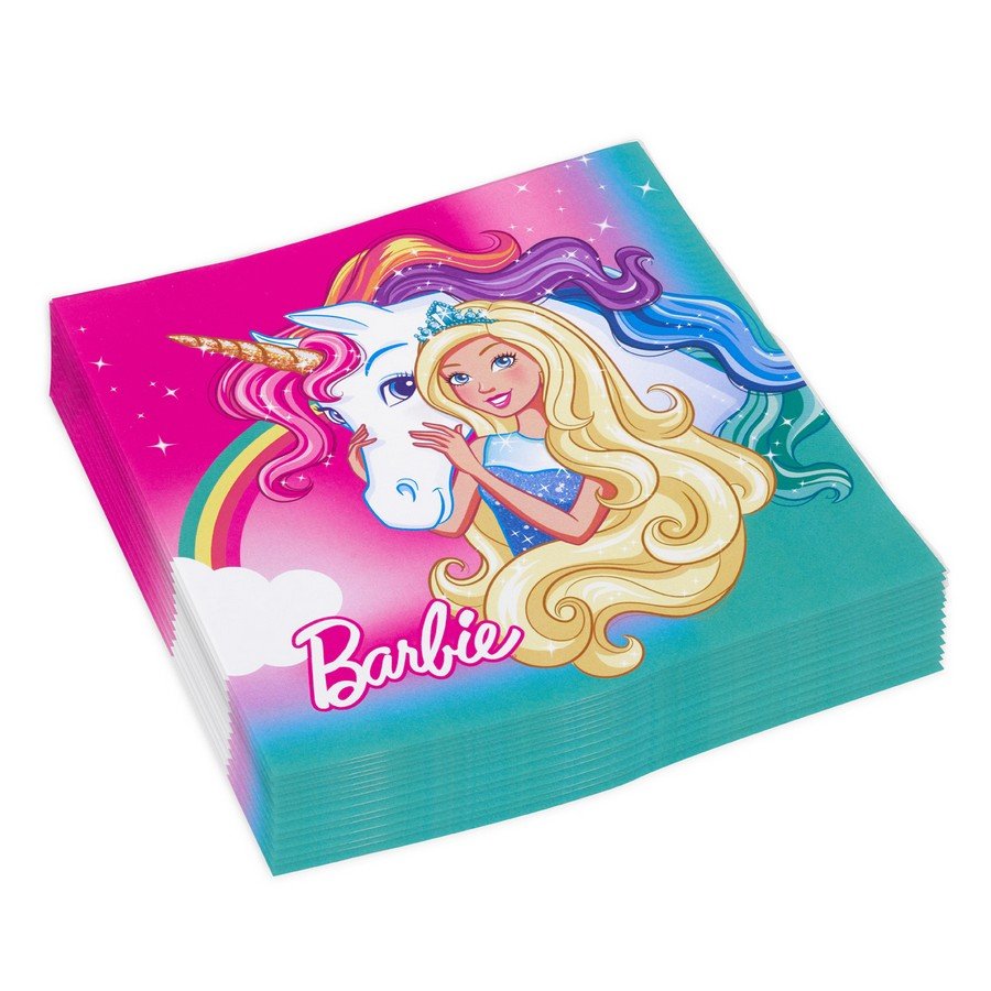 Barbie Dreamtopia Lunch Napkins - party supplies australia