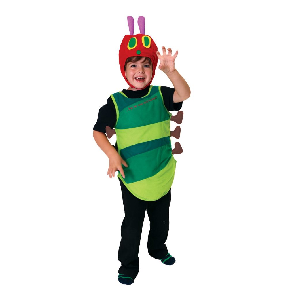 The Very Hungry Caterpillar Child Costume Age 3-5 Years - party supplies australia