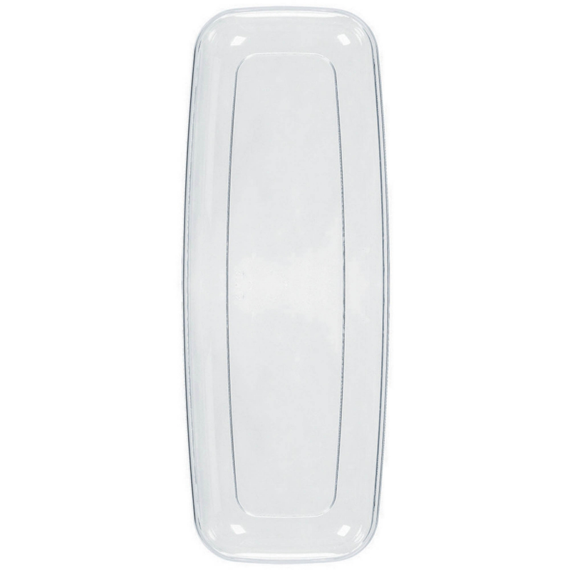 Clear Rectangular Platter