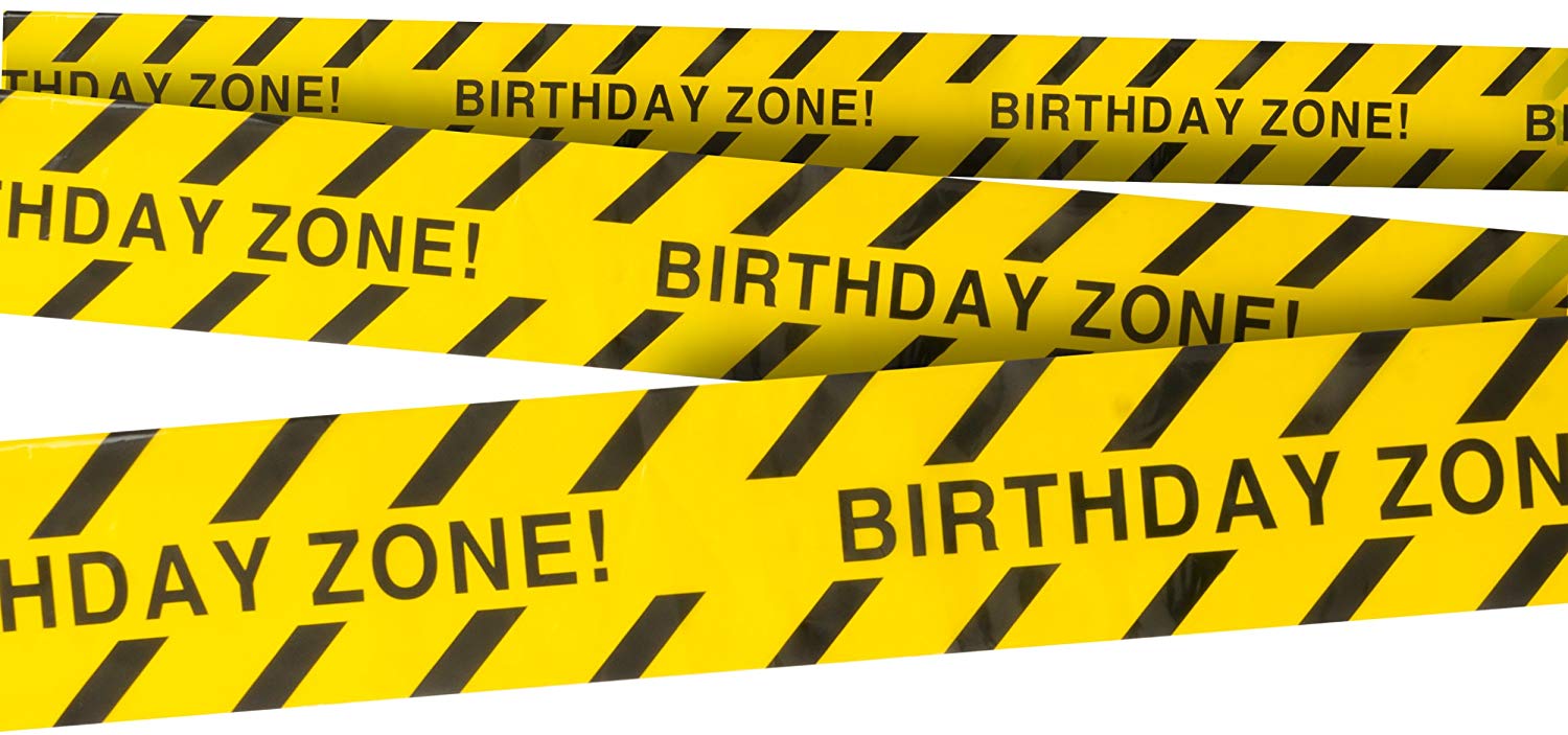 Party Tape Bithday Zone