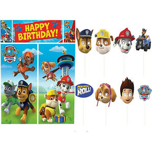 Paw Patrol Scene Setter and Photo Props