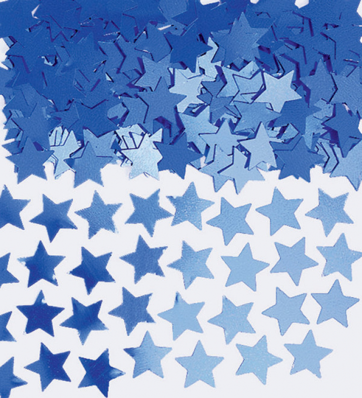 Scatter Fetti - Mini Stars Blue