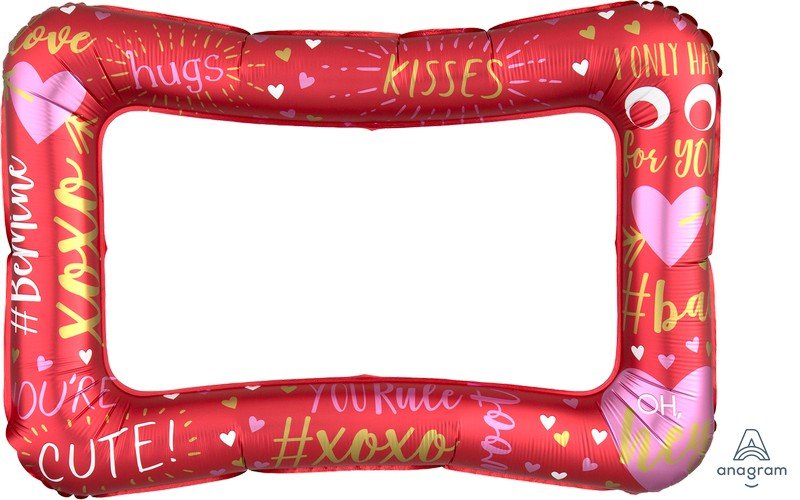CI Frame Valentine's Day Selfie Frame S60 - party supplies australia