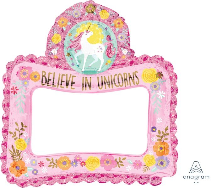 Magical Unicorn Inflatable Frame G20 - party supplies australia