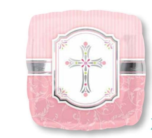 45cm Standard XL Communion Blessing Girl S40 - party supplies australia