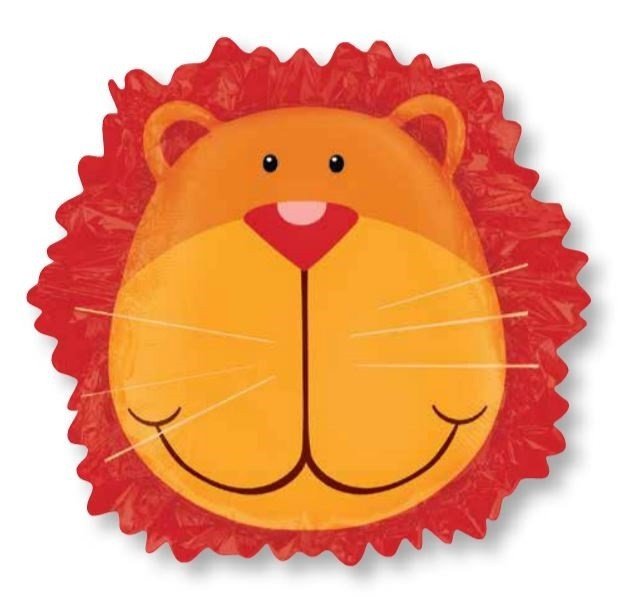 SuperShape XL Wild Kingdom Lion Head P35 - party supplies australia