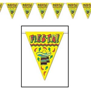 Pennant Flag Banner Fiesta - party supplies australia