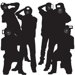Hollywood Paparazzi Wall Decorations Insta-Theme Props - party supplies australia