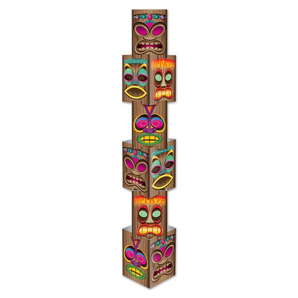 Tiki Column Large Prop Decoration - party supplies australia