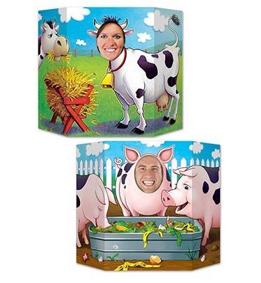 Farm Yard Animals Photo Prop - party supplies australia