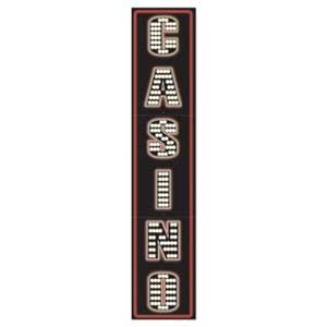 Casino Pull Down Jointed Cutout - party supplies australia