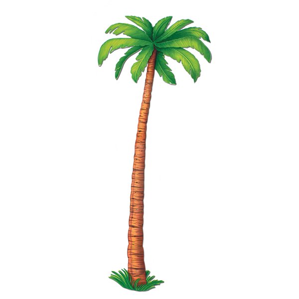 Palm Tree Jointed Cutout - party supplies australia