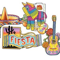 Fiesta Cutouts - party supplies australia