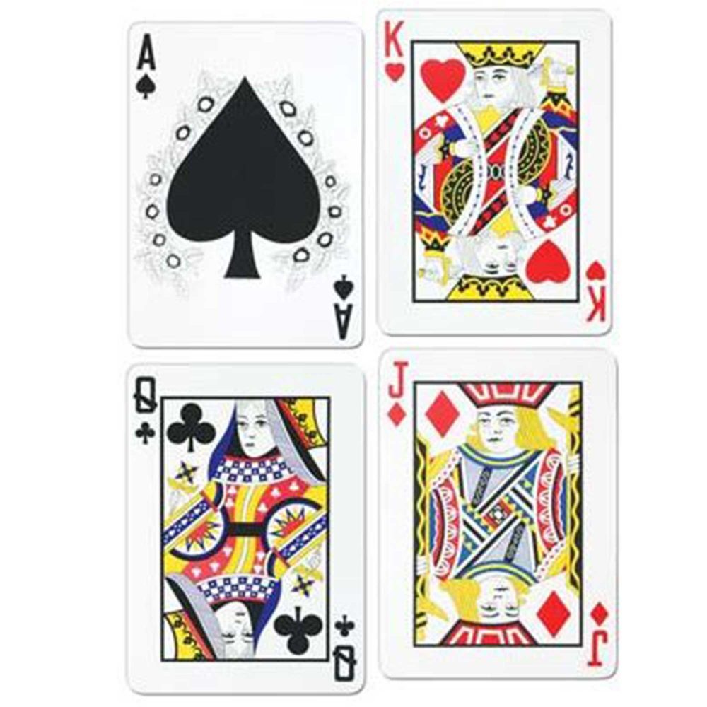Casino Playing Cards Cutouts - party supplies australia