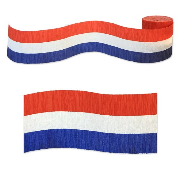 Crepe Streamer Red