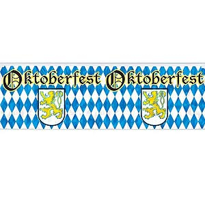 Oktoberfest Metallic Fringe Banner - party supplies australia